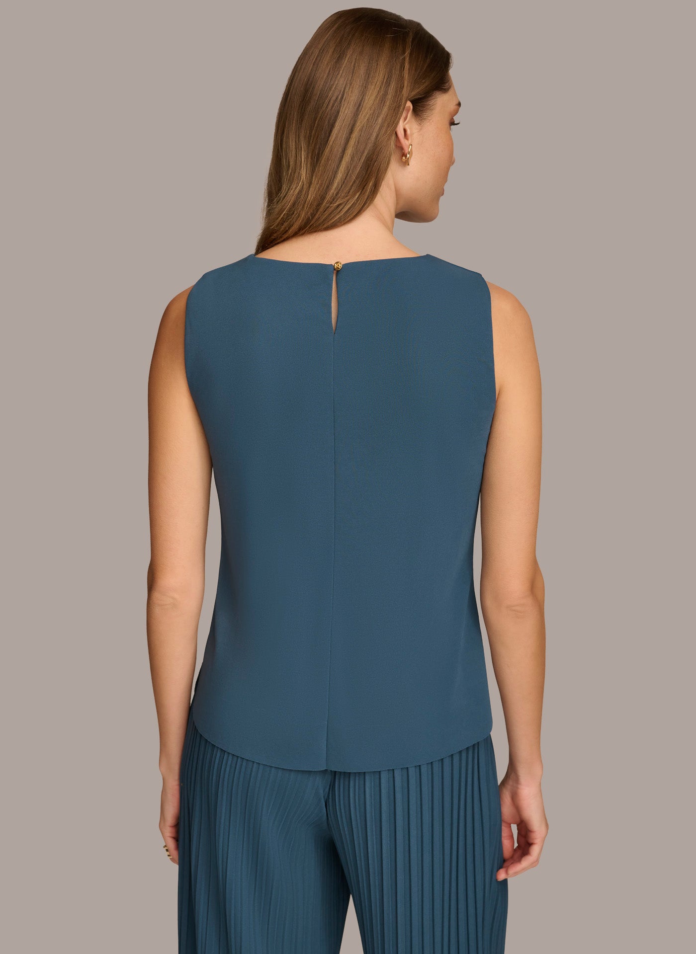 (image for) CHARMING SLEEVELESS LAYERING KNIT